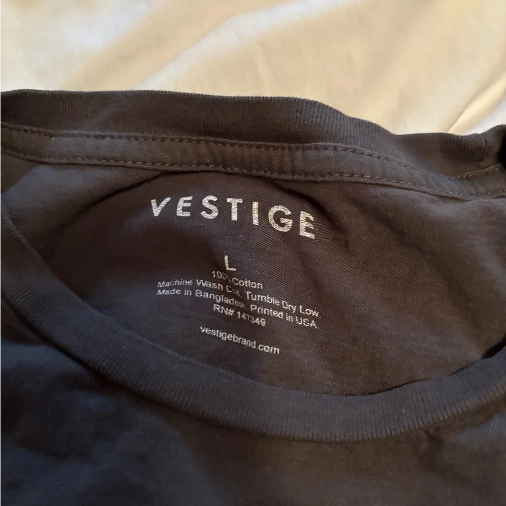 Vestige Gray  Graphic T-Shirt for Men - Picture 2 of 2